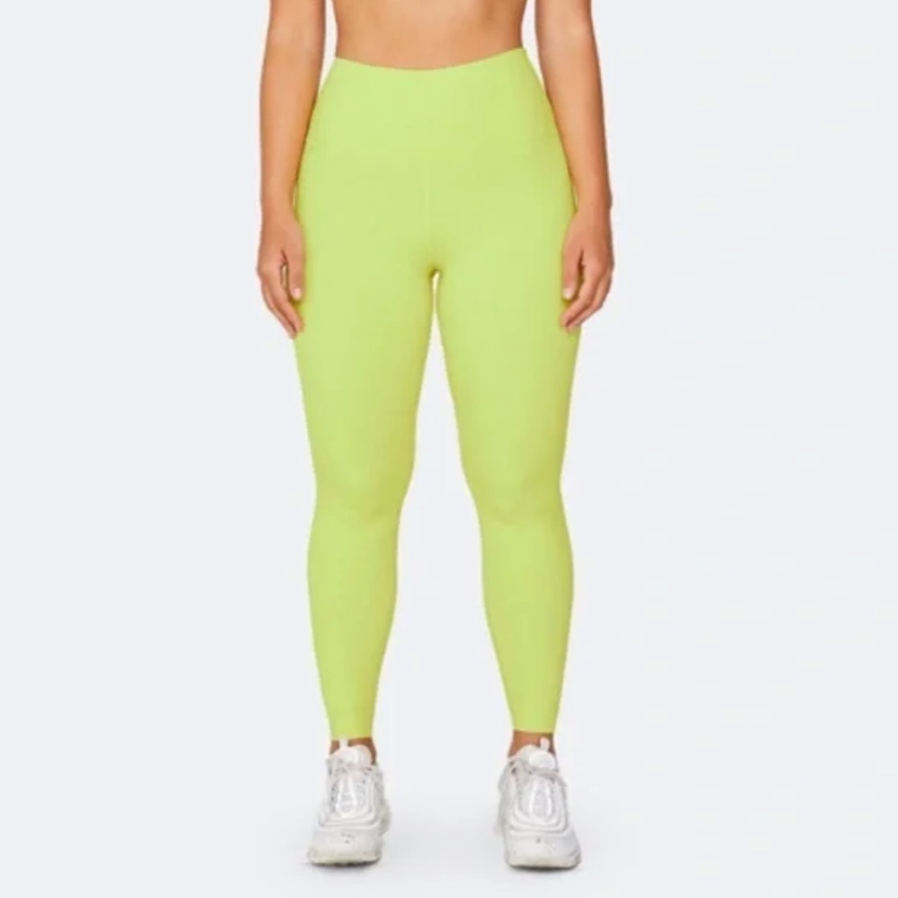 NWOT Set Active Sportbody Neon Green Highlighter Leggings